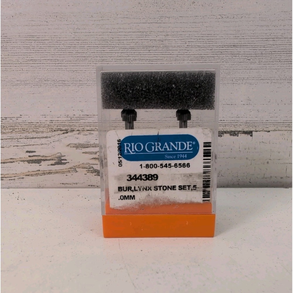 Rio Grande LYNX Tungsten Vanadium Setting Bur 5.0mm Pack of 6